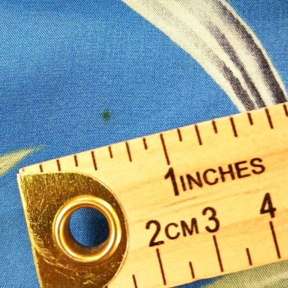 Paradise Found Authentic Hawaiian Floral Rayon Camp Shirt. Blue. VNTG Women's XL - Picture 7 of 11